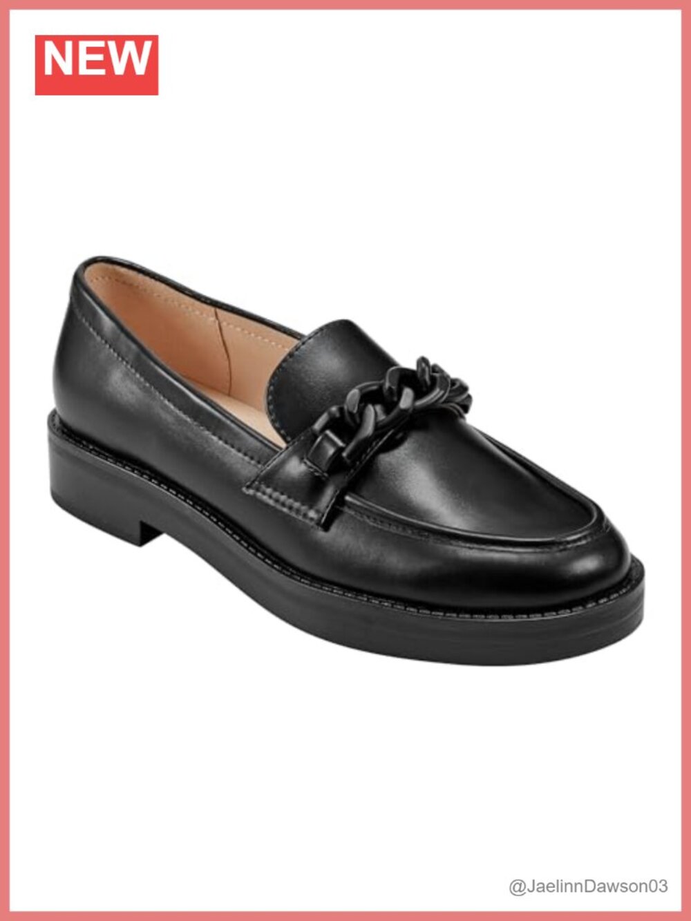 Marc Fisher Babbea Women's Faux Leather Slip-On Loafers Casual Comfortable